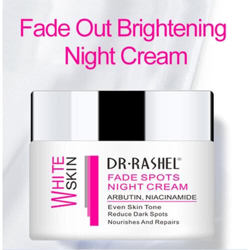 DR.RASHEL Argan Oil Night Cream Amino Acid Collagen Lighten Melanin Face Whitening Creams Reduce Fine Lines 50g