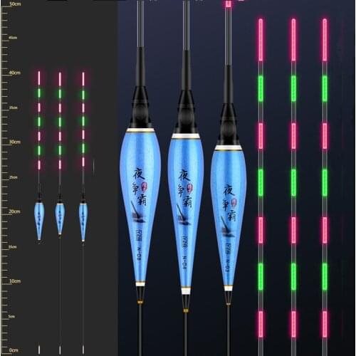 New Electric Fishing Floats Night Light Luminous Float Nano Boya Fresh Water Flotador Big Buoyance Carp Fishing Tackles