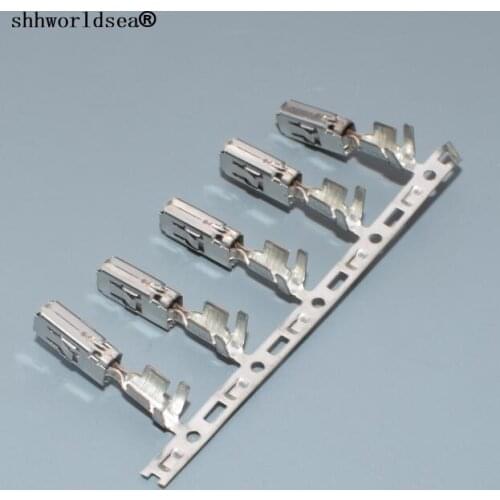 Shhworldsea for 0.35mm2-2.5mm2 Female male Crimp terminal for Car,Big J519 car terminals for VW,2.8mm Pin terminal