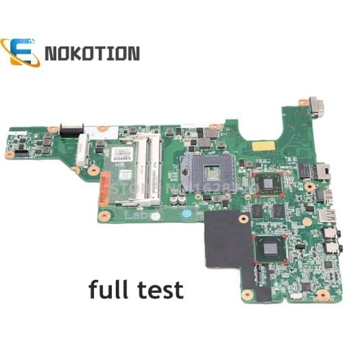 NOKOTION 646672-001 Main board For HP CQ43 431 631 laptop motherboard HM65 DDR3 HD 7400M WORKS