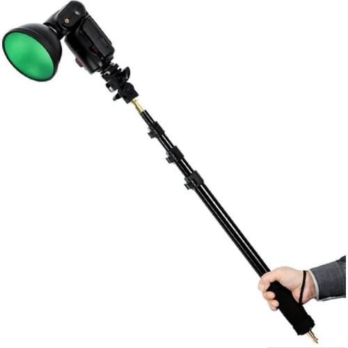 Godox AD-S13 21-63"/55-160cm Portable Light Boom Pole Stick 1/4" Male Thread Photography Bracket for WITSTRO Flash AD180 AD360