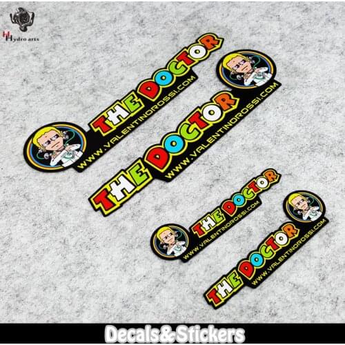 NO.LN143 the Doctors 3M Material Reflective Stickers MOTO GP Car Sticker Decals Racing Stickers Motorcycle