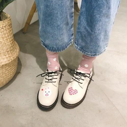 Lolita shoes everyday Lolita Mori girl student Kawaii Girl Women Shoes Japanese cute cartoon shoes