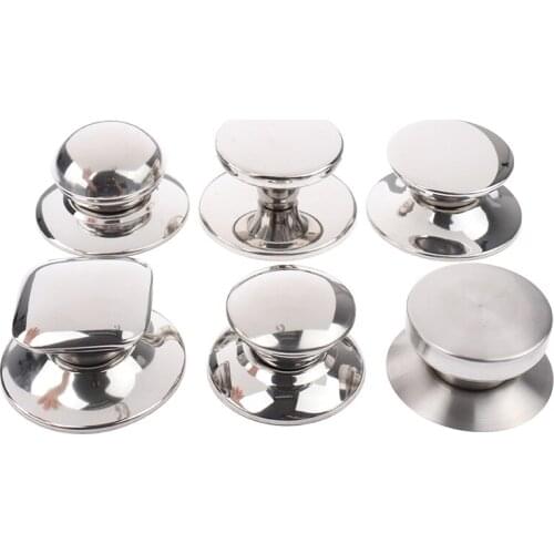Replacement Pot Pan Lid Hand Grip Knob Handle Cover Pot Handle Kitchen Cookware Kitchen Supplies Silver Color
