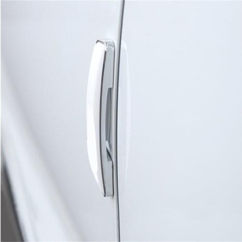 4 Pieces/pack Car Anti-Collision Strip Car Door Guard Protector Door Edge Trim Guard Styling Moulding Anti-Scratch Sticker