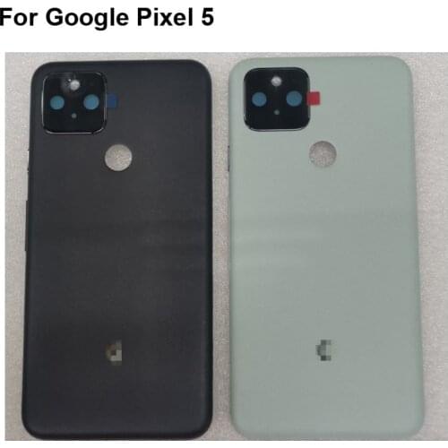 For Google Pixel 5 Back Battery Cover Rear Door Housing case Rear Glass Replace parts For Google Pixel5