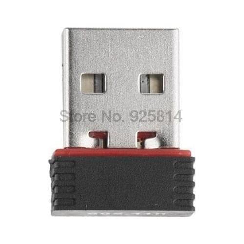 By dhl or ems 200pcs MT7601 Mini USB WIFI Adapter Wi Fi Antenna Wireless LAN Network Card External USB wifi for Desktop Laptop
