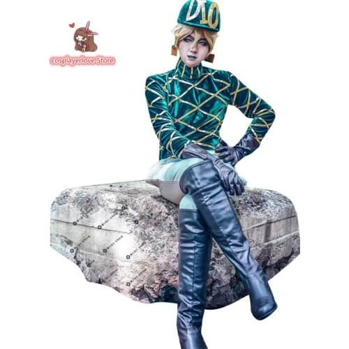 JoJos Bizarre Adventure Dio Diego Brando Cosplay Carnaval Costume Halloween Christmas Costume