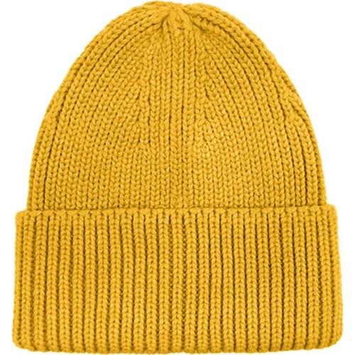 KENSHELLEY Winter Beanie Plain Pure color Beanie European Standard Street Leisure Soft Wool Beanie Hats