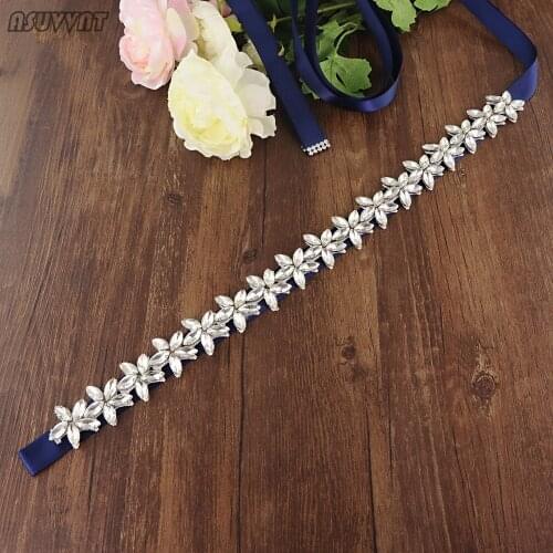 Fashion New Women Belt Wedding Belt Rhinestone Applique Sash Belt Handmade Lace Crystal Party Dress Belt For Bridal Girl Gift