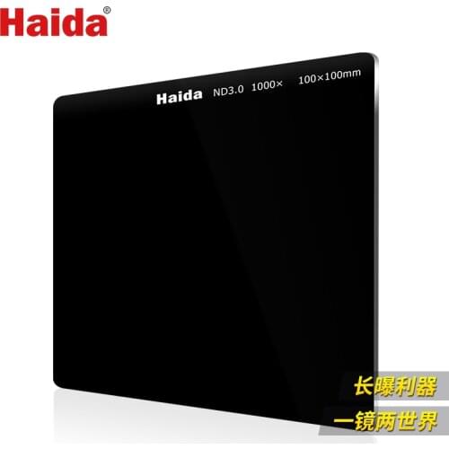 Optical Glass 100x100mm ND 0.9 1.8 3.0 8x 64x 1000x (3 6 10 Stops) Insert Square Neutral Density Filter 100mm