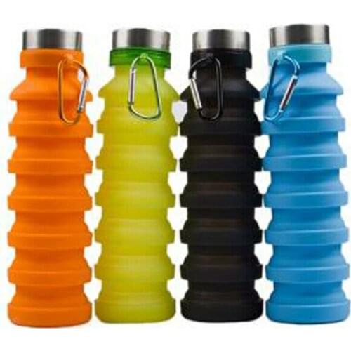 Portable Silicone Retractable Folding Cup Telescopic Collapsible Travel Camping