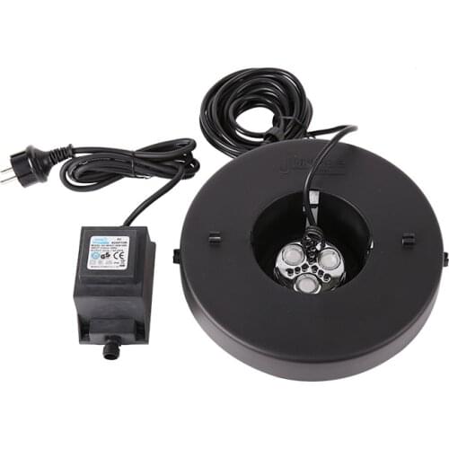 Ultrasonic mist maker fogger 3 head humidifier + transformer 900ml/h New GOOD