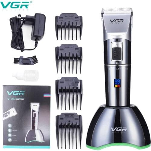 VGR V-002 Electric Barber Scissor Noise Reduction Electric Hair Clipper Shaving Head Universal Hair Clipper Hair Trimmer for Men