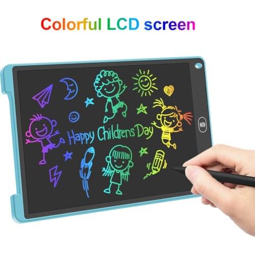 LCD Writing Tablet 12 Inch Handwritten Pen Intelligent Paper, Suitable for Family, School, Office, Kids and Adults Writing Board