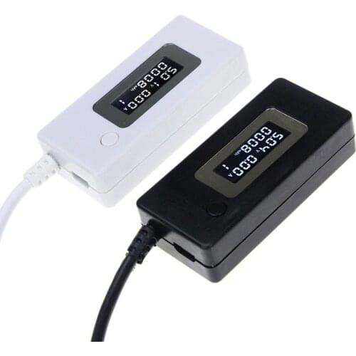 LCD USB Voltage/Amps Power Meter Tester Multimeter Test Speed of Chargers Cables Capacity of Power Banks