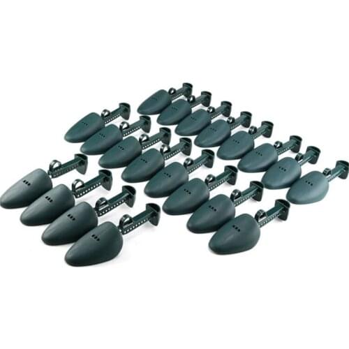 10 Pairs Adjustable Shoe Stretcher Men Women Boots Plastic Shoe Tree Solid Color Durable Shaped Fixed Shoes Support