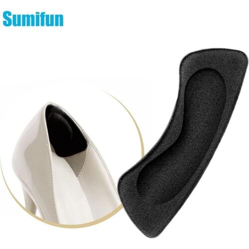 2pcs/1pairs Women Heel Insoles for Shoes High Heels Adhesive Liner Protector Sticker Pain Relief Foot Care Inserts Insole Patch