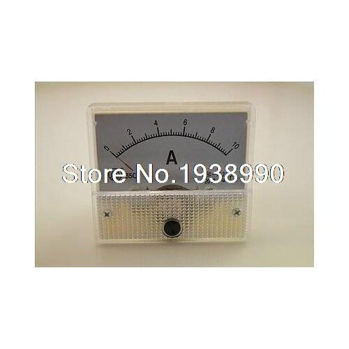 Analog AMP Current Panel Meter DC 0~10A 85C1 Ammeter
