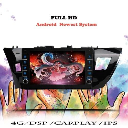 Android 10.0 For Car Radio GPS Multimedia Video Player Navigation Toyota Corolla 11 2012 - 2016 Android No 2 din DVD Head Unit