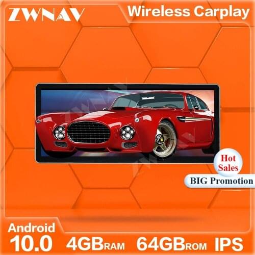 4+64G 10.25Inch Android 10.0 screen Car Multimedia Player For Audi A4L 2017 GPS Navigation Auto Audio Radio stereo IPS head unit