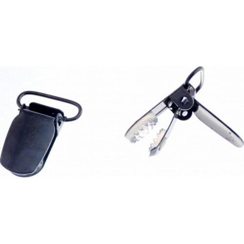 Free Shipping 10PCs Lead Free Metal Suspender Pacifier Clips With Plastic Craft Sewing Tool 34x22mm J3236