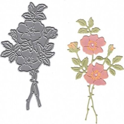 Flower Bouquet Die Metal Cutting Dies Stencil for DIY Scrapbooking Album Embossing Paper Cards Decorative Craft Die Template
