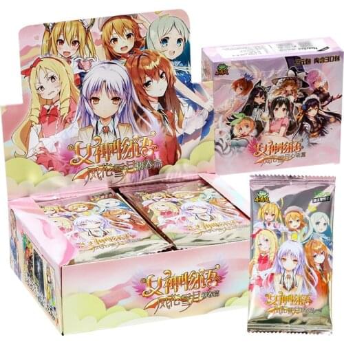 Goddess Story Card EVA Hatsune Miku Card Collection Book Holographic Flash Card PTR Gold Card Anime Peripheral Game Battle Card