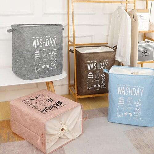 Bunch finishing storage box basket down over season clothes cotton quilt dust tide storage bag dirty clothes basket