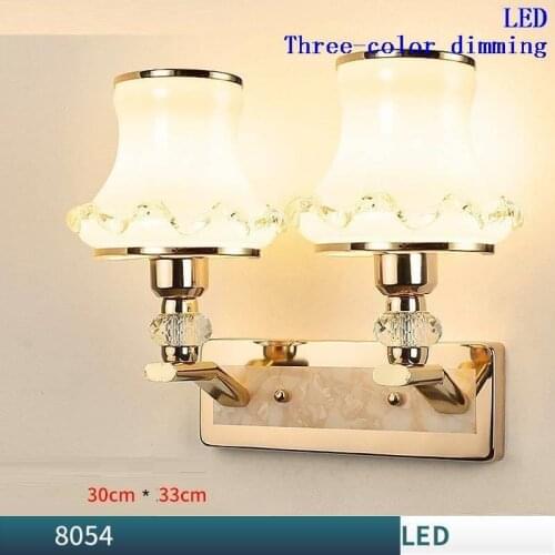 Murale Indoor Lighting Deco Dressing Table Penteadeira Vanity Wandlamp Aplique Luz Pared Crystal For Home Wall Bedroom Light