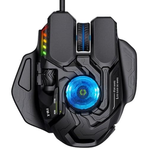 NEW USB2.0 5000DPI wired E-sports game Programmable Ergonomics setting mouse DPI adjustable for PC CF LOL Eat chicken