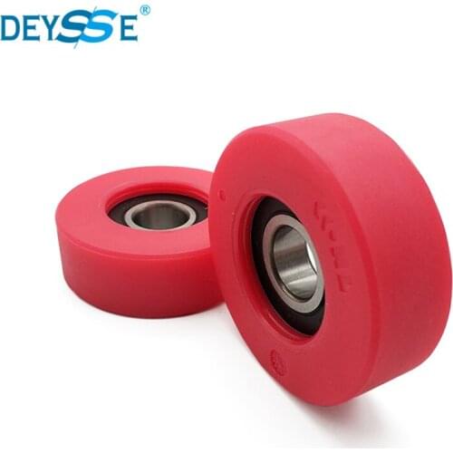 Deysse Good Sale Rubber Step Roller For Escalator Part