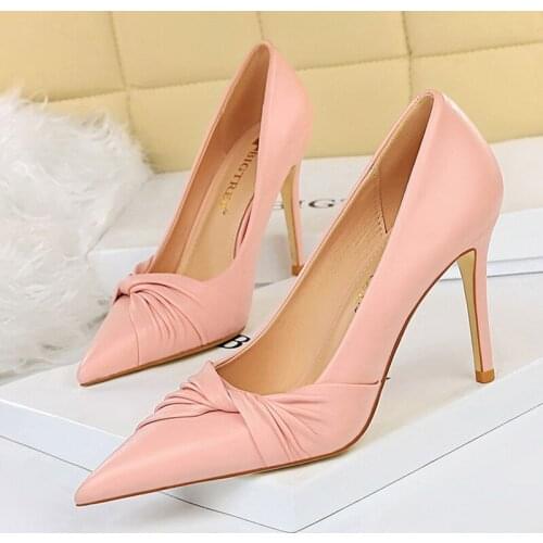 Кожаные туфли-лодочки Scarpinsheels China At AliExpress