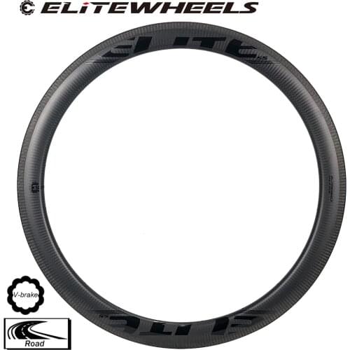 Light Weight 700c Road Bike Rim Clincher Tubular Tubeless For Road Bicycle Cycle Cross 30/35/38/45/47/50/55/60/88mm Carbon Rim