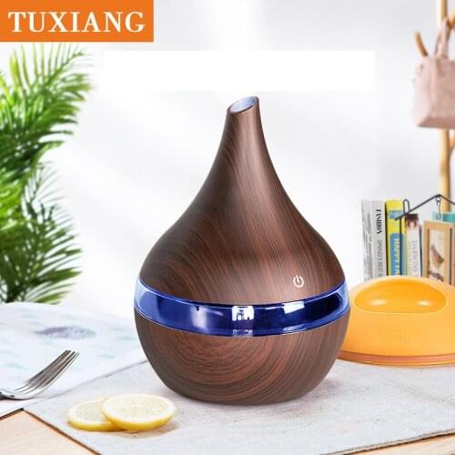 TUXIANG 300ML ultrasonic USB mini atomizer humidifier aromatherapy home office air purification aromatherapy machine