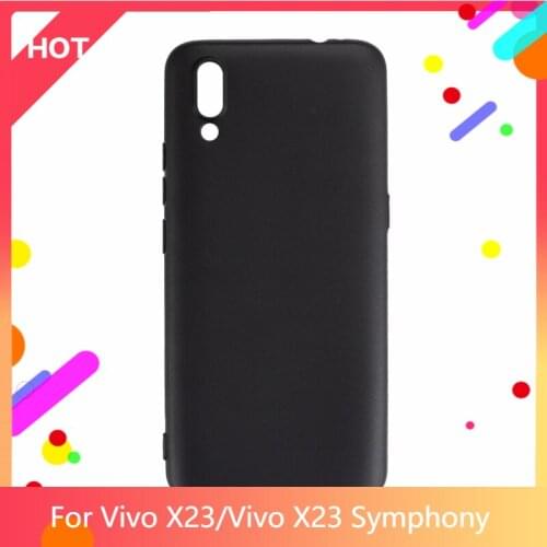 X23 Case Matte Soft Silicone TPU Back Cover For Vivo X23 Symphony Phone Case Slim shockproof