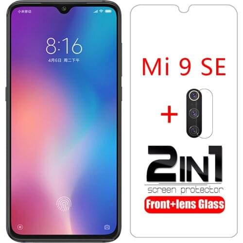 Tempered glass for xiaomi mi 9 se screen protector camera lens protective film on ksiomi my 9se mi9se xiomi xiami xaomi xiaomy
