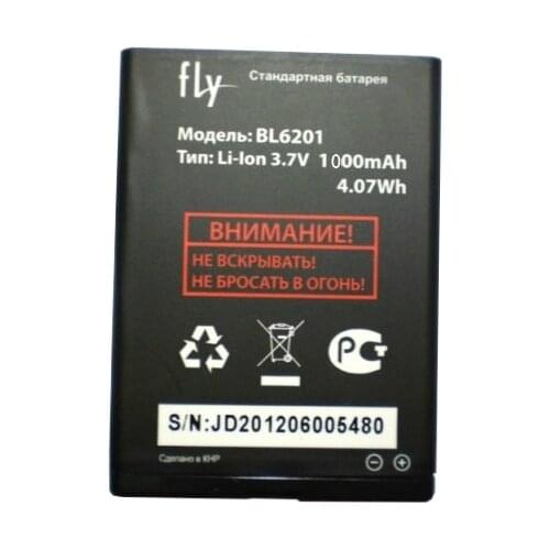 1000mAh Battery For FLY BL6201 ts100 Mobile phone Battery