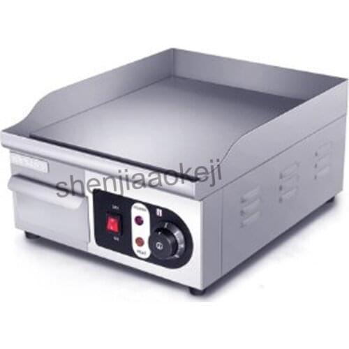 Electric griddle commercial electric grilled squid Teppanyaki equipment cold noodles burning machine 220v 2000w 1pc
