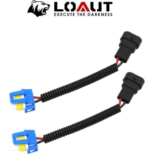 Ceramic Connector 9006 HB4 Connector Ceramic type Excellent Heat Resistance Male and Female Socket Easy installation bulb con