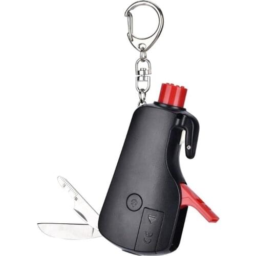 Multifunction Car Safety Hammer Protable Emergency Escape Tool Rescue Auto Window Breaker Seatbelt Cutter Life-saving Gadget