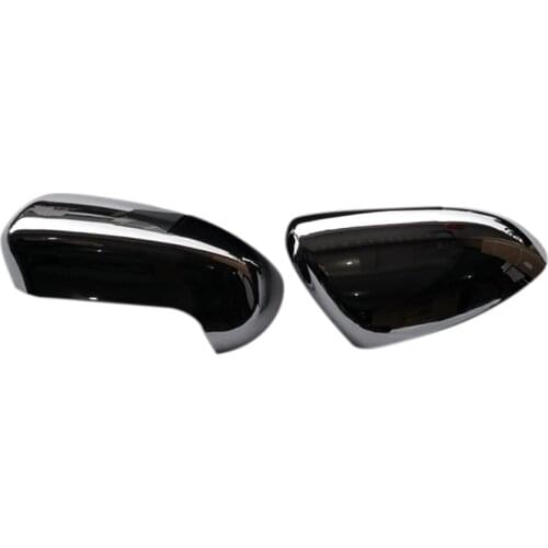 NEW-2Pcs Abs Rearview Side Door Mirrors Cover Trim Car Styling For Nissan Qashqai J10 2007 2008 2009 2010 2011 2012 2013