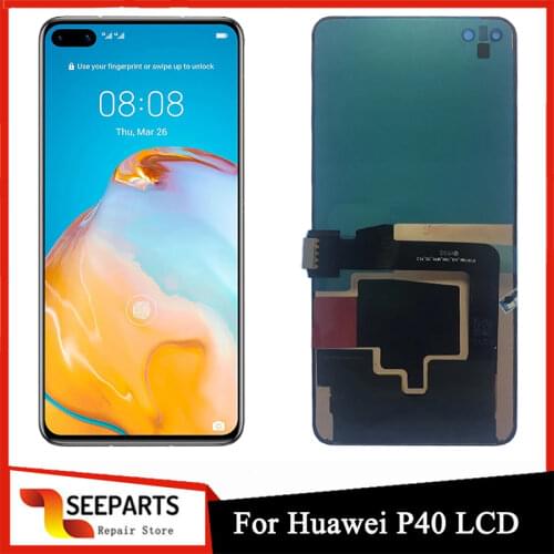 Original 6.1" Display for Huawei P40 LCD P40 Display Touch Screen Digitizer Assembly OLED Repair Parts For Huawei P40 LCD Screen