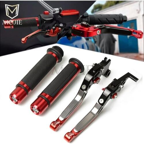 For Suzuki GS500 GS500E GS500F GS 500 E F Motorcycle CNC Adjustable Folding Extendable Brake Clutch Levers Handlebar Hand Grips