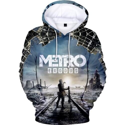 Metro Exodus 3D Hoodie Men women 2020 New Autumn Fashion Casual Game 3D Hoodie Print Metro Exodus Sweatshirts 3D Hoodie top