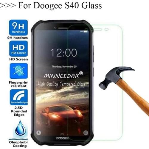 Tempered Glass For Doogee S40 Screen Protector 9H 2.5D Phone On Protective Glass For Doogee S40 Glass