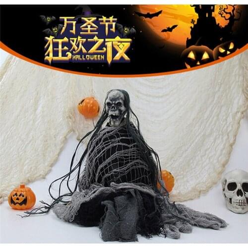 Creepy Cloth For Halloween Decoration Window Table Door Net Spooky Fancy Dress Party Decor Halloween Gauze For Home Decor