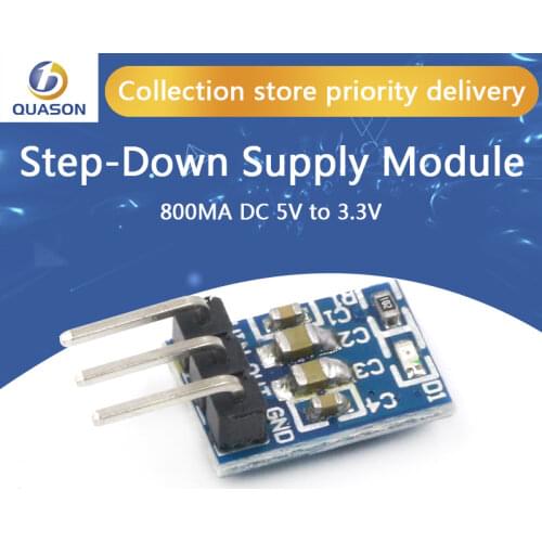 1PCS AMS1117-3.3 LDO 800MA DC 5V to 3.3V Step-Down Power Supply Module