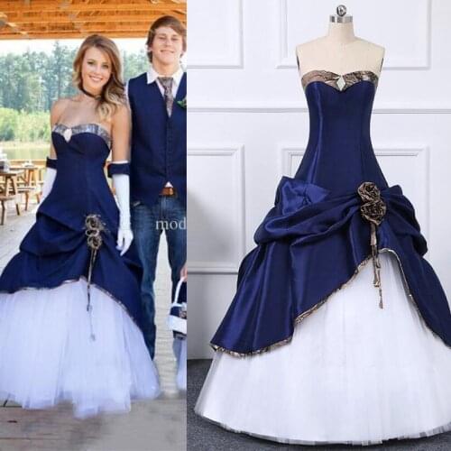 2020 Cowboy Camo Wedding Dresses Sweetheart Pleats Corset Back A Line Floor Length Country Bridal Gowns Vestidos De Noiva
