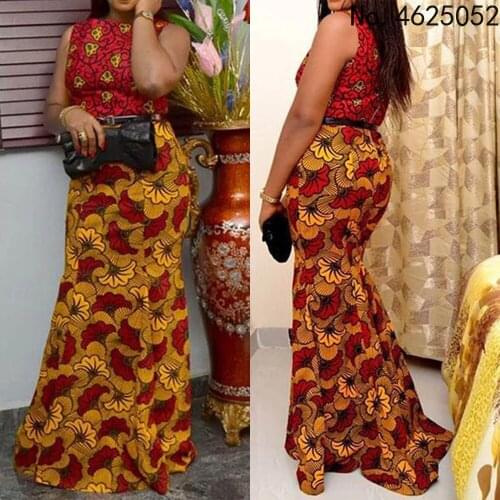 2021 african clothes dashiki suits long dress african printing dress women bazin riche outfit vestidos autumn winter boho dress